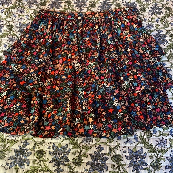 JCrew - Kaleidoscope Star Chiffon Tiered Skirt - size 6 - Picture 5 of 6